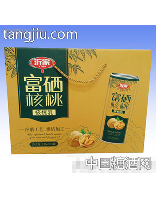 沂家富硒核桃核桃乳手提箱装