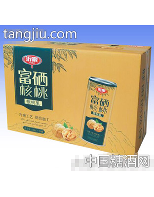 沂家富硒核桃核桃乳箱装
