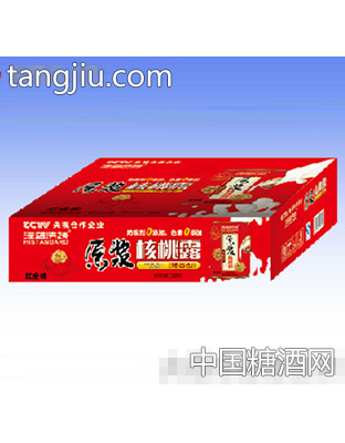 海蓝诗顿原浆核桃露240mlx20罐红金装