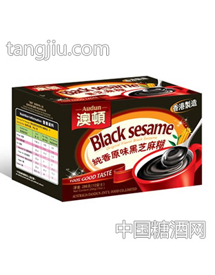 澳顿纯香原味黑芝麻糊