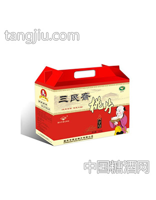 荣记1200g礼盒桃片