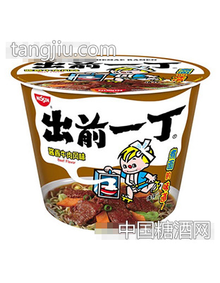 出前一丁桶面酱香牛肉风味