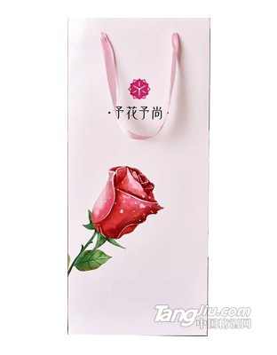予花予尚-玫瑰鲜花酒（单瓶礼盒）