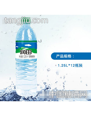 润田纯净水1.25L