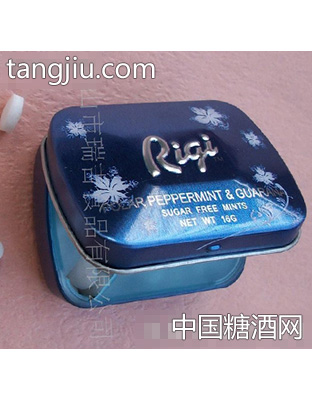 葡萄味推盖式无糖压片型薄荷糖16g
