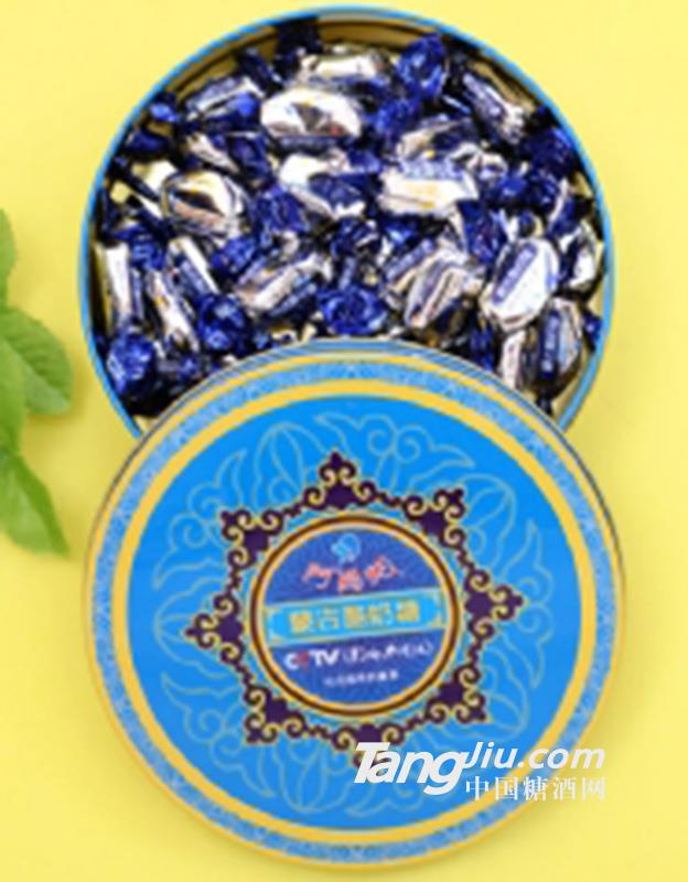 蒙古奶糖铁盒180g蓝