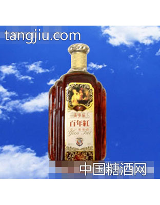 百年红红葡萄酒