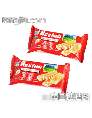 瑞丝威化饼干红色袋装
