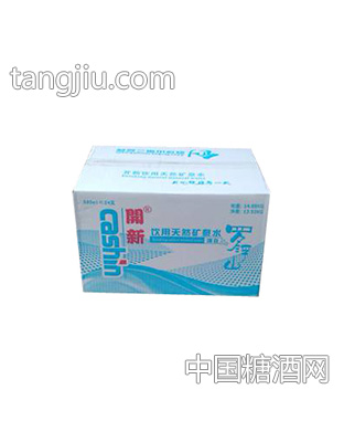 开新饮用天然矿泉水箱装