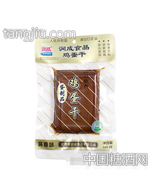 润成鸡蛋干酱香味100g