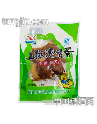 润成山椒泡香蛋32g