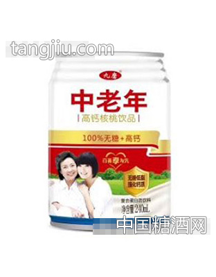 九磨中老年复合蛋白饮料240ml