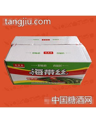 香溢居香辣味海带丝箱装