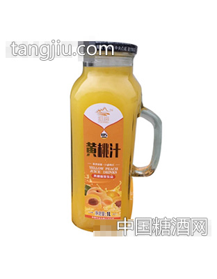 塔岗黄桃汁1L