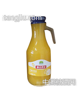 四季分享芒果汁玻璃瓶1.5L