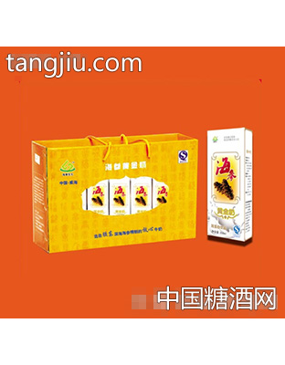 海参黄金奶苗条型无菌10盒