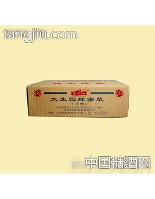 太生园洋槐蜂蜜浆箱装