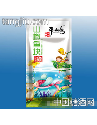 于小鱼山椒鱼块散称