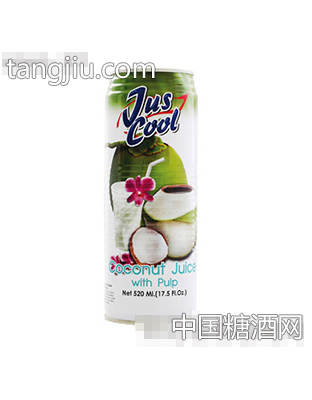 椰子汁含粒520ml