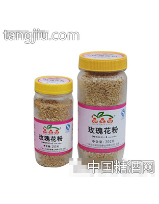 润至园玫瑰花粉300g