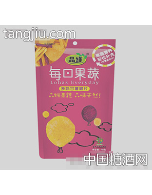 品维多彩甘薯脆片
