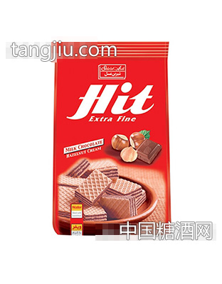 hit威化牛奶巧克力夹心饼干
