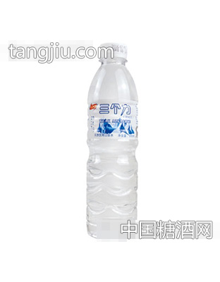 三个力天然饮用山泉水500ml