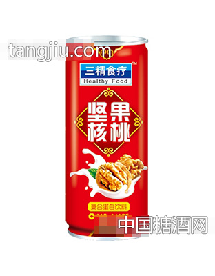 三精食疗坚果核桃蛋白饮料240ml