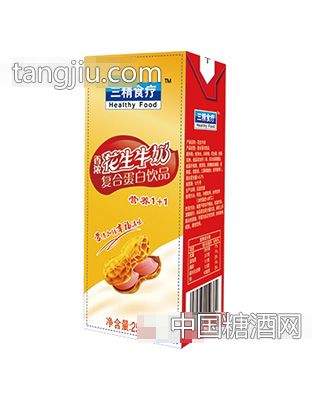 三精食疗花生牛奶250ml