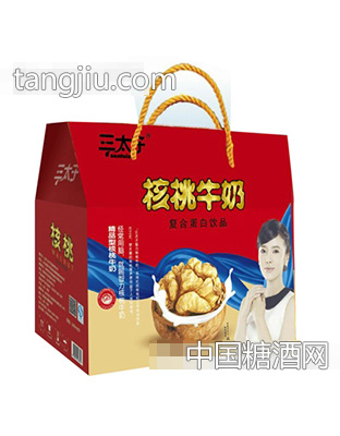 三太子核桃牛奶礼盒装