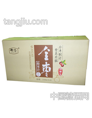 250ml×10瓶聆谷全枣酸枣汁
