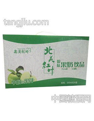 北美红叶草莓果奶饮品原味