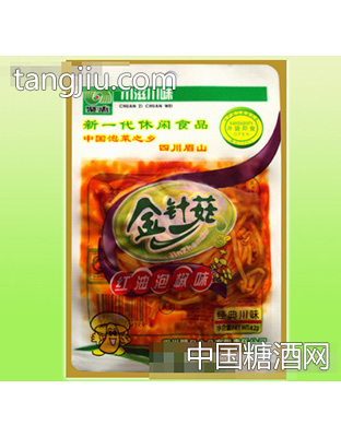 聚惠红油金针菇42g