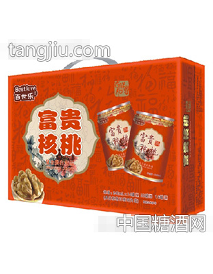 百世乐富贵核桃240mlx24罐