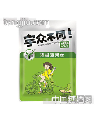 宇涛宇众不同泡椒海带丝40g