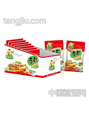 油嘴娃娃香菇牛肉味箱装400g