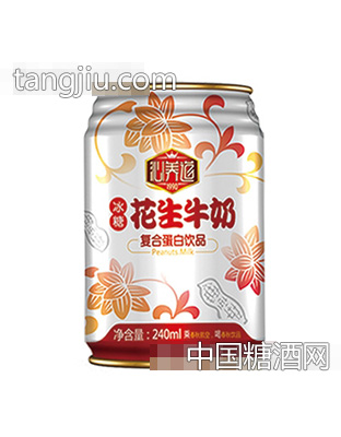 沁养道冰糖花生牛奶240ml