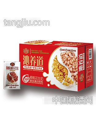 沁养道核桃花生奶复合蛋白饮料