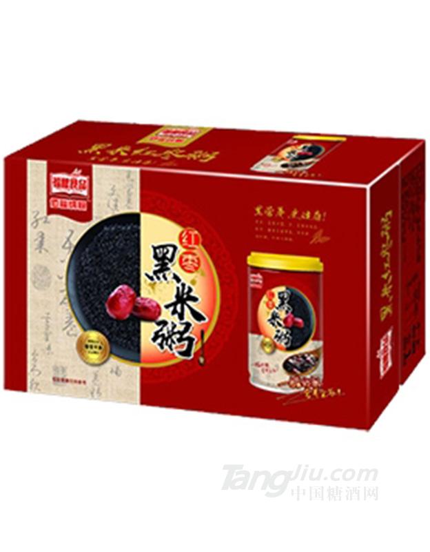 福粮红枣黑米粥