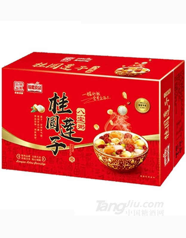 福粮桂圆莲子八宝粥红盒
