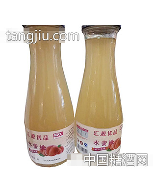 汇源优品水蜜桃1L