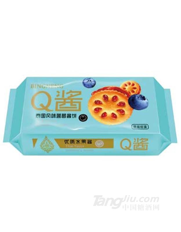 宏康Q酱泰国风味蓝莓酱饼散称