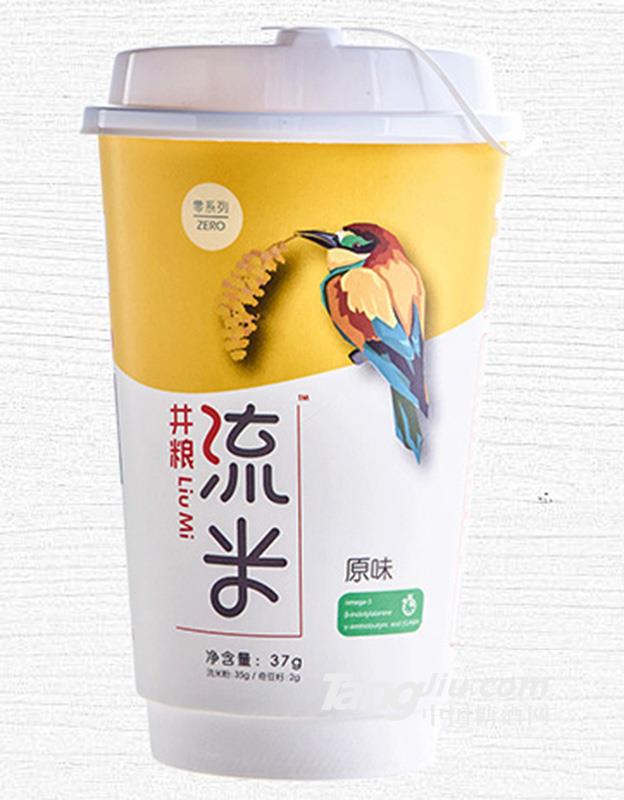 井粮流米零系列原味即冲杯装37g