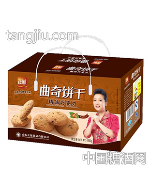 精品巧克力曲奇饼干800g