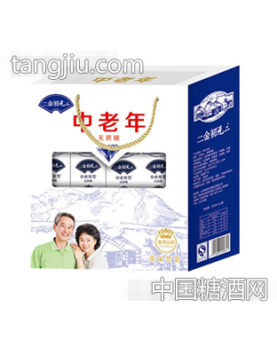 二金初元中老年无糖复合风味饮品250mlx12盒