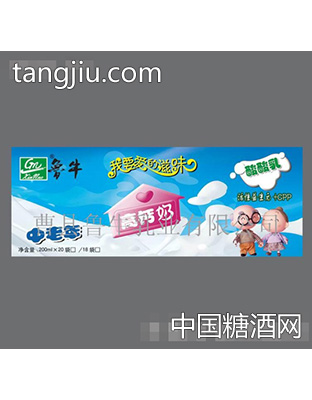 鲁牛蒙德利中老年高钙奶