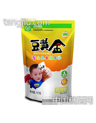 117g豆黄金鸡汁味自立袋