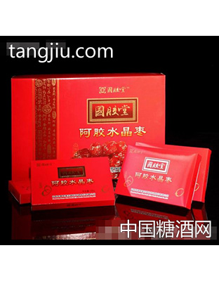 国胶堂阿胶水晶枣礼盒装100g×12盒