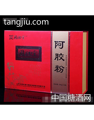 国胶堂阿胶粉礼盒装240g×2瓶