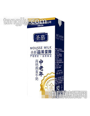 圣慕中老年高钙燕麦奶利乐砖